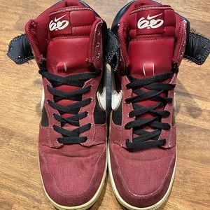 Nike Dunk 6.0 High Top Burgundy
